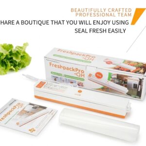 جهاز تغليف وحفظ الأطعمة عن طريق سحب الهواء منها وتغليفها