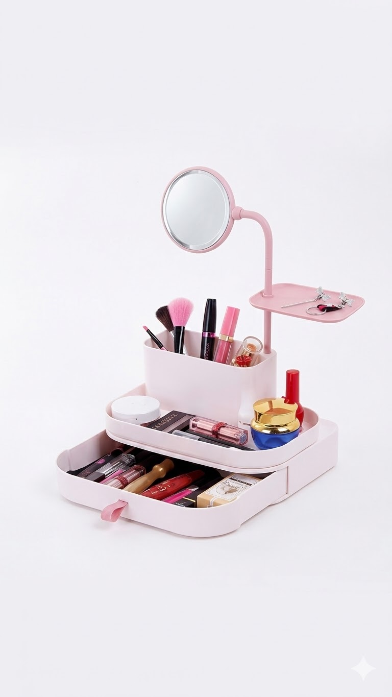 ستاند مكياج مع مرآة