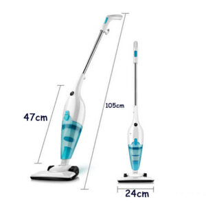 مكنسة كهربائية 2 في 1 بقوة 600 واط لون ابيض