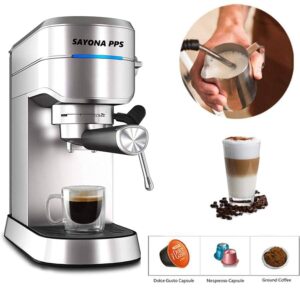 ماكينة الاسبرسو الايطالية سايونا 5 في 1