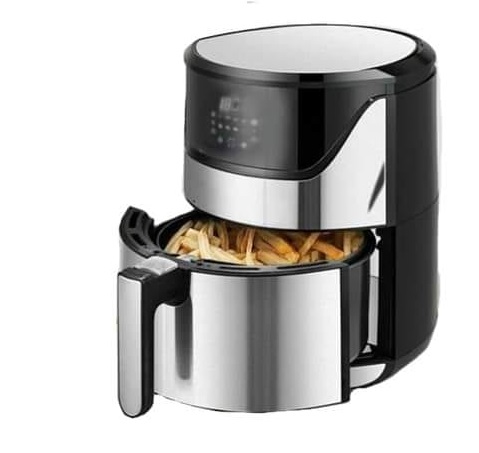 قلاية الكترا الهوائية فل ستيل 6 لتر وسعتها الخارجية 8 لتر