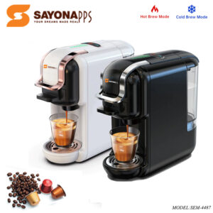 ماكينة الكبسولات 4 في 1 ساخن وبارد