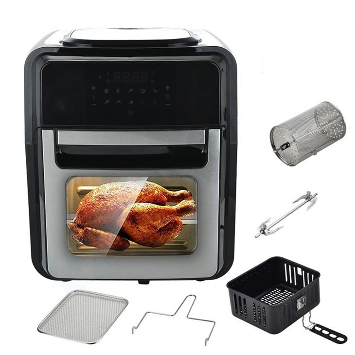 قلاية وفرن الكترا الهوائية ١٢ لتر بلشكل الجديد