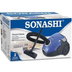 مكنسة كهربائية Sonashi تعمل بالشفط بسعة 1.5 لتر وقدرة 1600واط