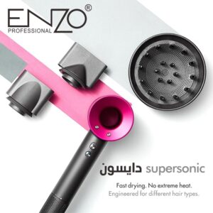 سشوار اينزو دايسون سوبر سونك Enzo Professional Supersonic