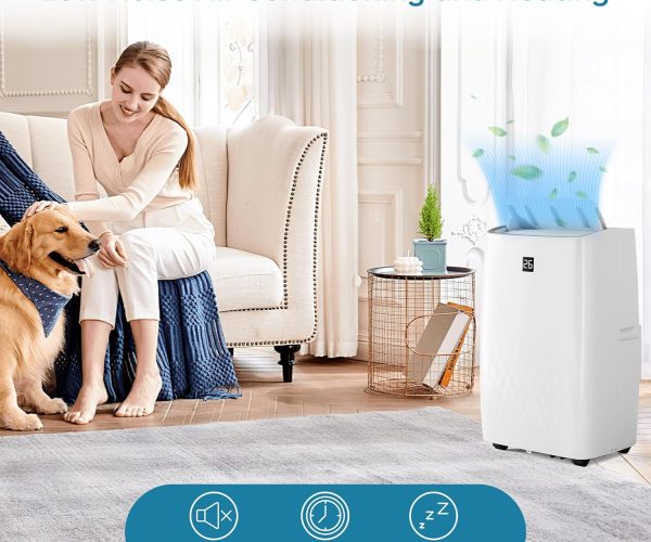 ⁦مكيف الغاز  المتنقل الكترا حامي بارد  1 طن فعلي 12000 btu⁩ - الصورة ⁦5⁩