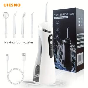 جهاز تنظيف الاسنان بالماء اللاسلكي المطور