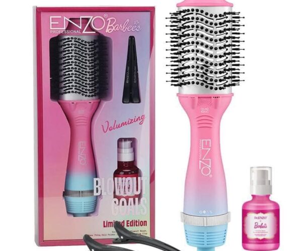 فرشاة السشوار ENZO BARBIE الأصلية