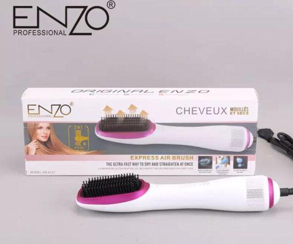 فرشاة الشعر بديل السشوار من ENZO – قوة 1100 واط