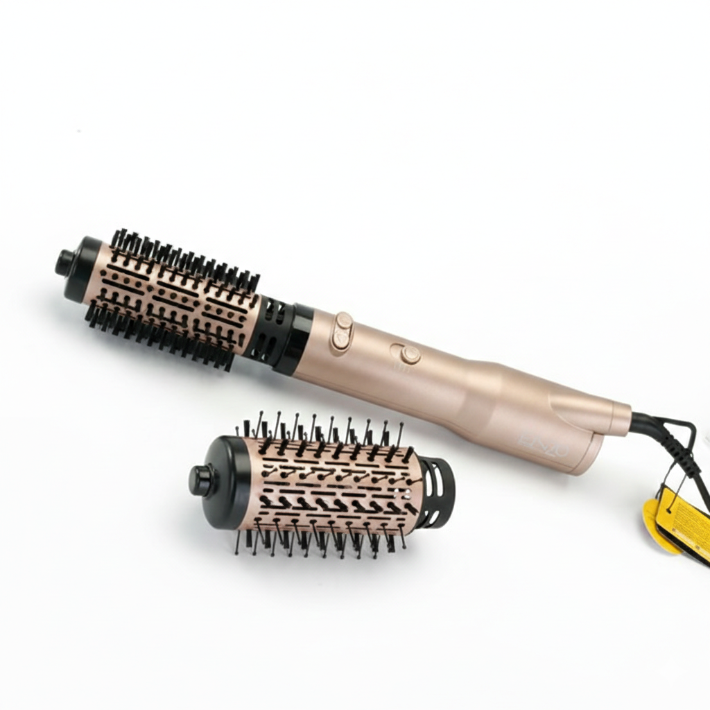 فرشاة الشعر من اينزو الدوار 2 في 1