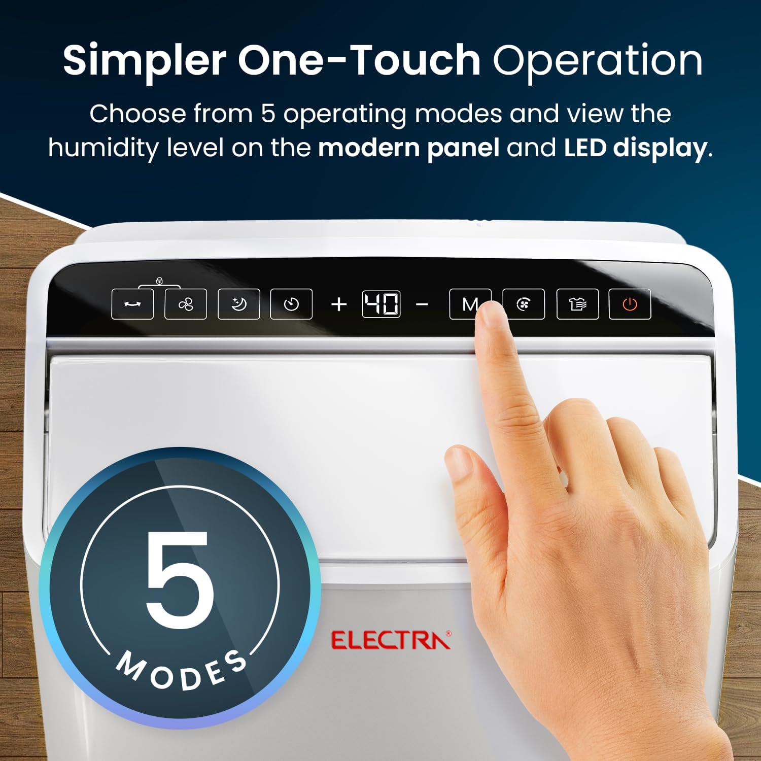 جهاز سحب الرطوبة من الكترا بقدرة 18 لتر - الصورة 3