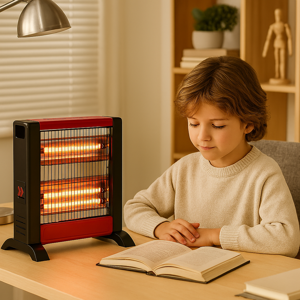 صوبة كهربائية 4 شمعات من بي ناشونال بركندة - الصورة 4