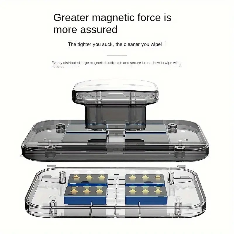ممسحة الزجاج المغناطيسية بالشكل المستطيل - الصورة 4