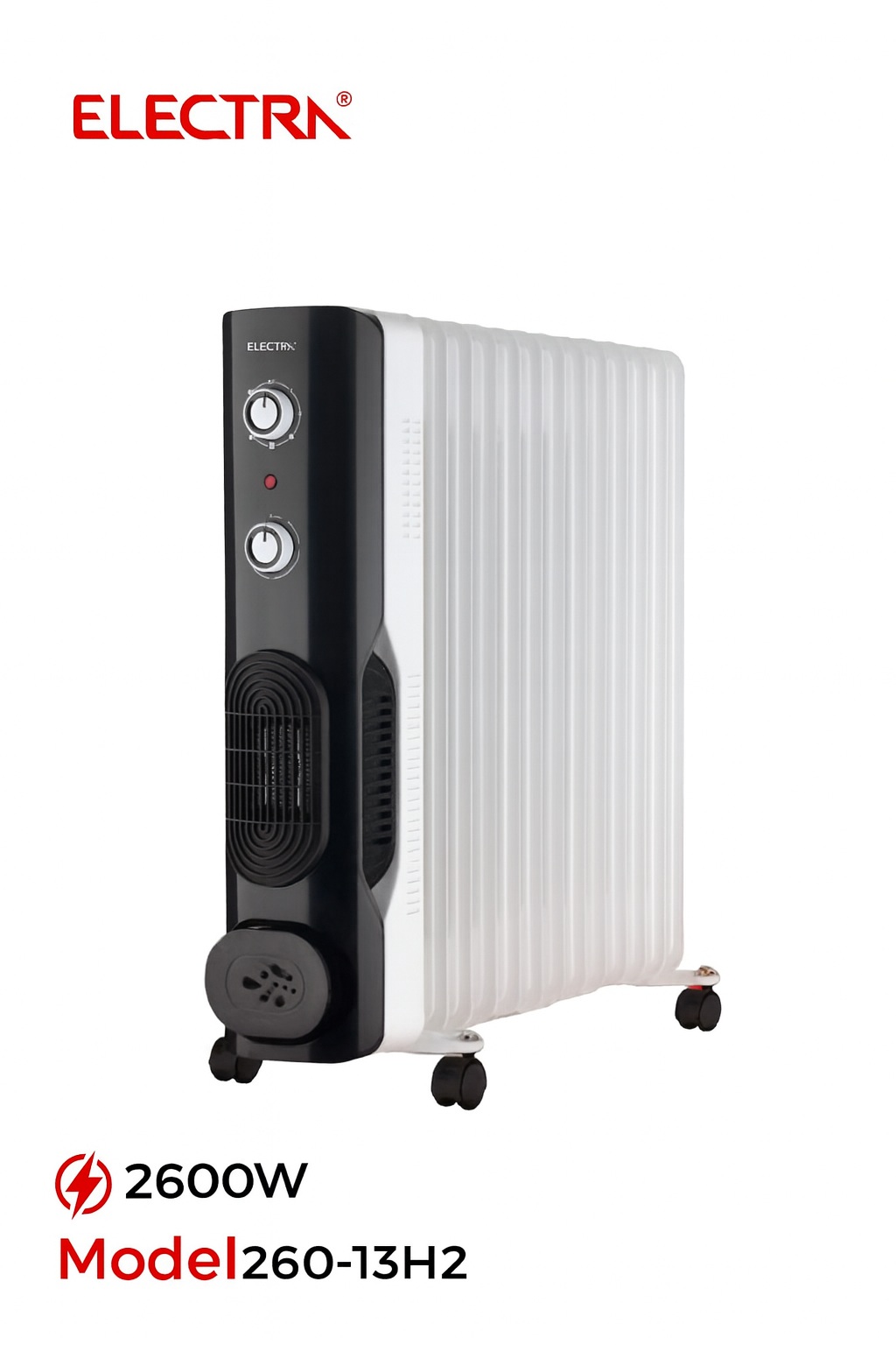 دفاية الروديتر الزيتي من الكترا بقوة 2600 واط