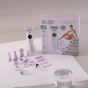 ⁨جهاز إزالة الشعر متعدد الفوائد من اينزو 6 في 1