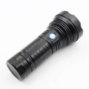 كشاف يدوي LED قوي 360 درجة فائق السطوع مع بطارية قابلة للشحن