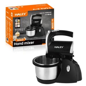 خفاقة كهربائية للكيك مع جرن من ماركة هايلي