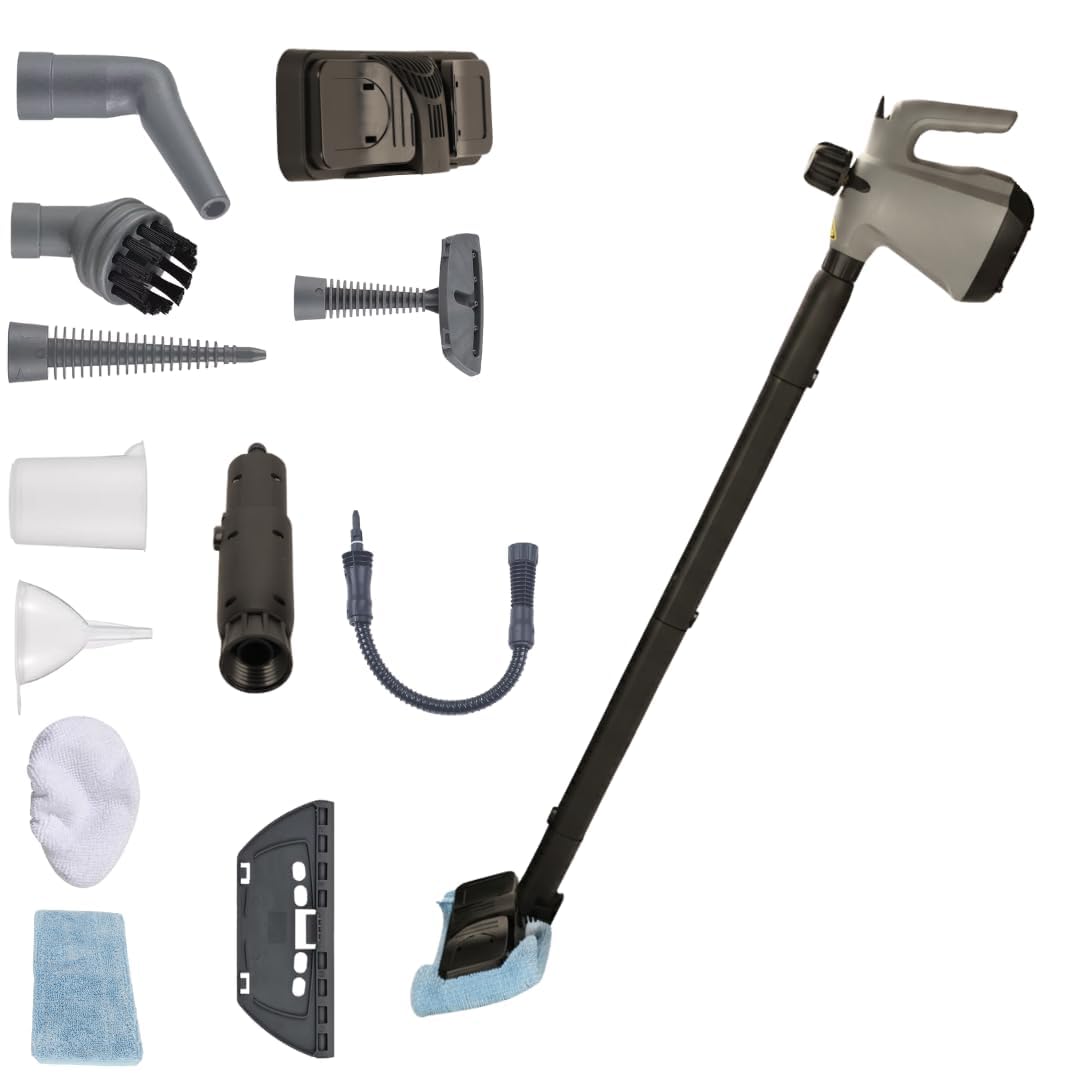 جهاز التنظيف بالبخار مع الذراع الطويلة بقوة 1200 واط - الصورة 2