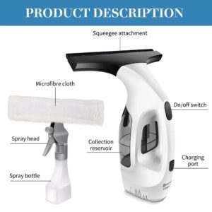 منظف نوافذ لاسلكي من Haley