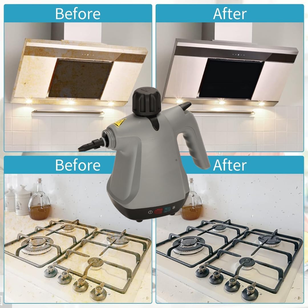 جهاز التنظيف بالبخار مع الذراع الطويلة بقوة 1200 واط - الصورة 3