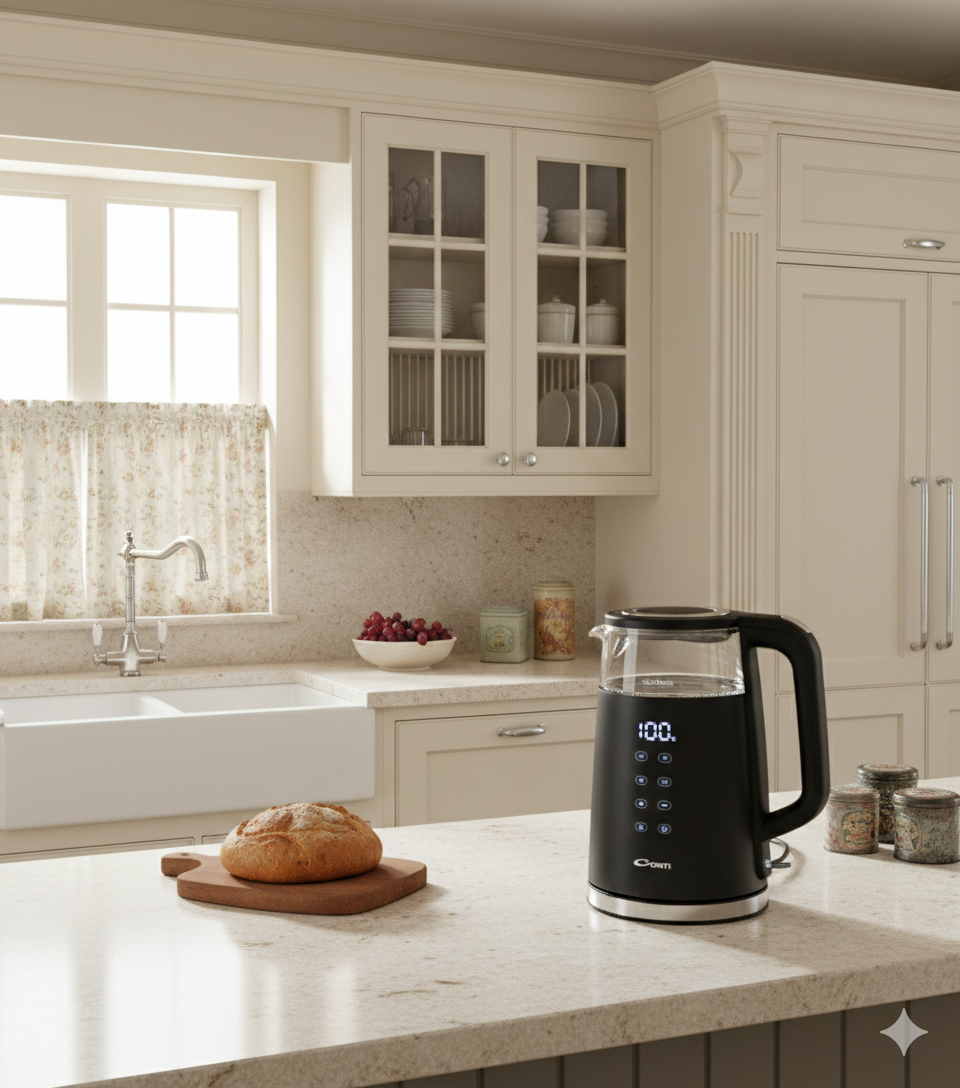 سخان الماء من ماركة كونتي بسعة 1.7 لتر - الصورة 2