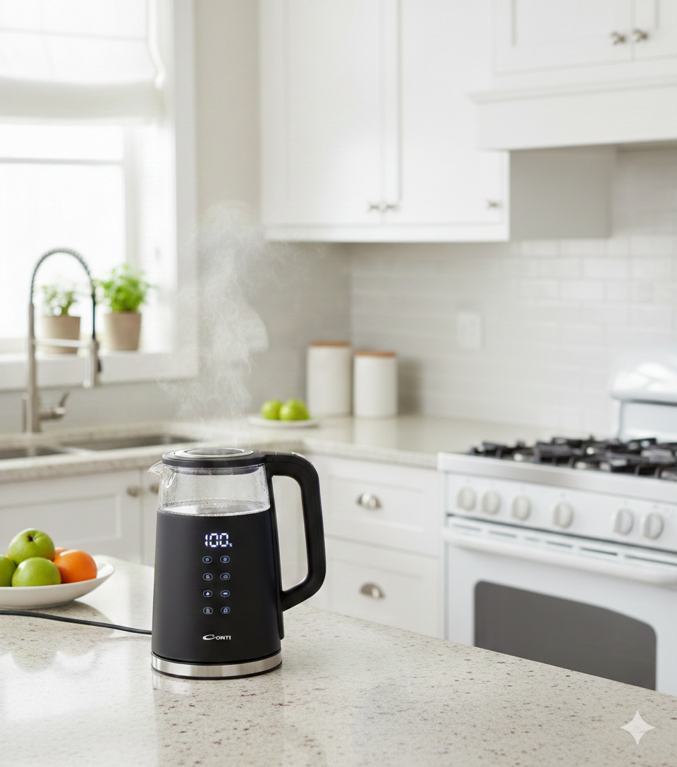 سخان الماء من ماركة كونتي بسعة 1.7 لتر - الصورة 3