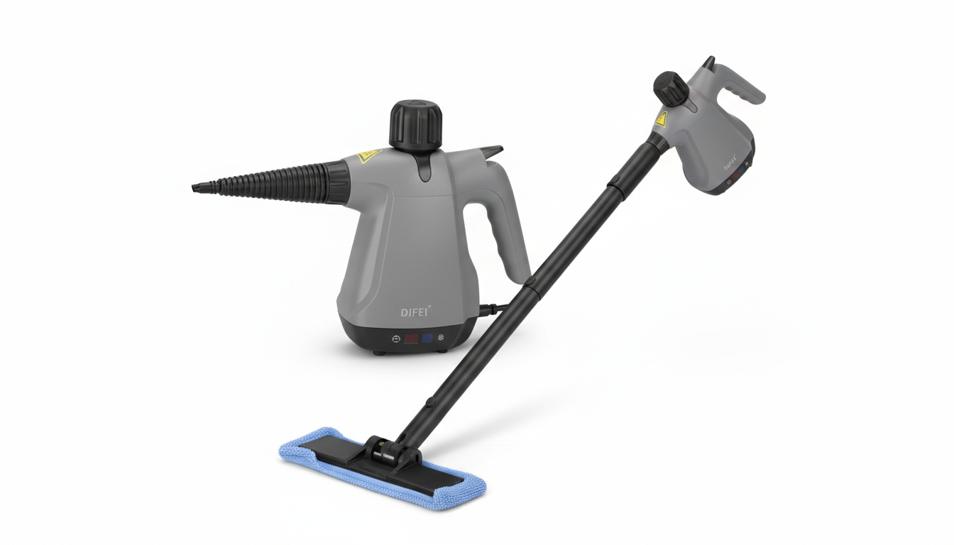 جهاز التنظيف بالبخار مع الذراع الطويلة بقوة 1200 واط