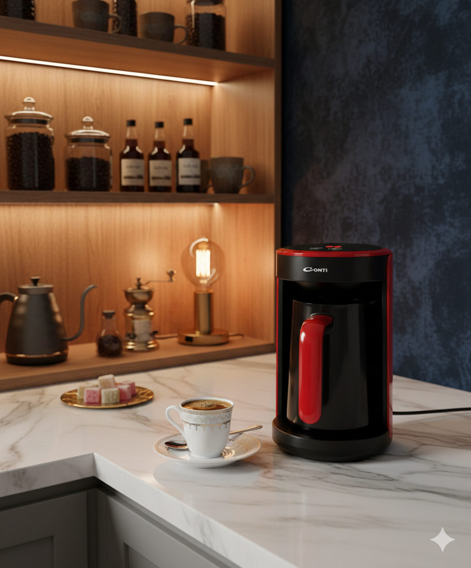 ماكينة القهوة التركي من كونتي - الصورة 3