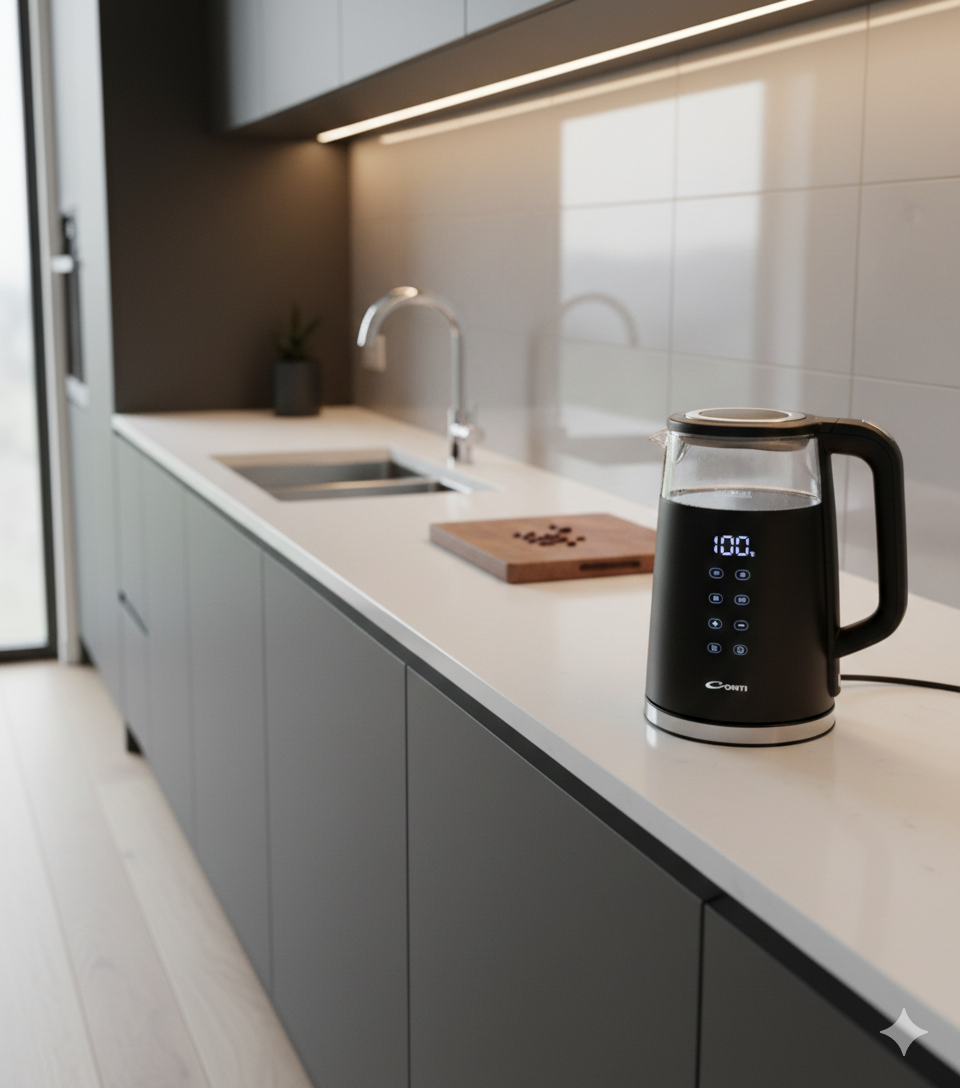 سخان الماء من ماركة كونتي بسعة 1.7 لتر - الصورة 4