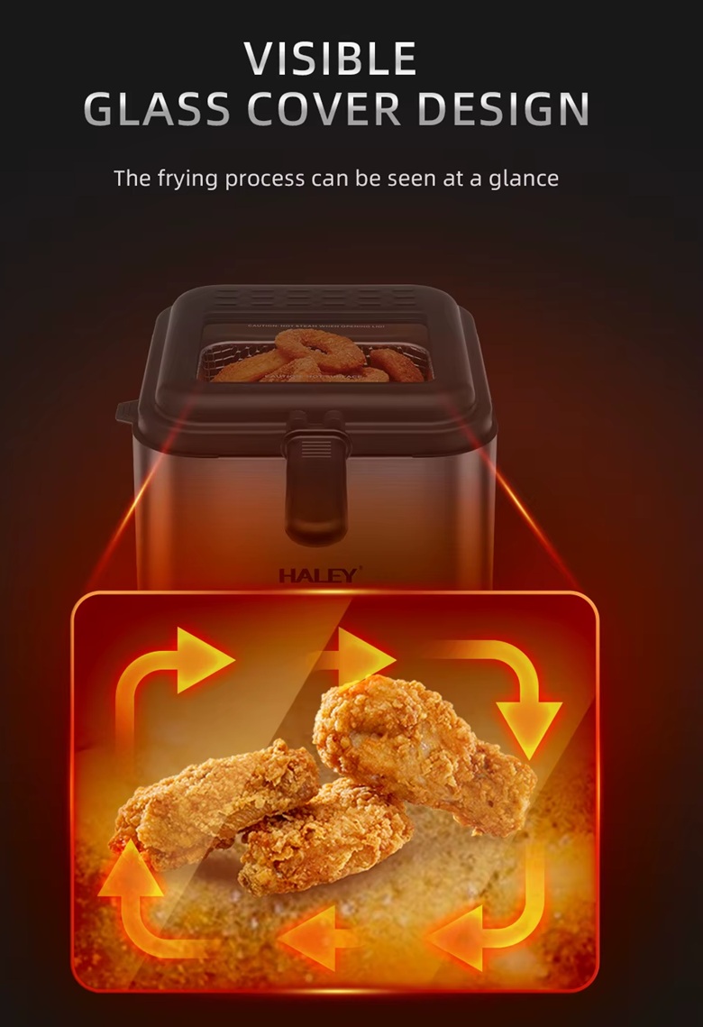 قلاية الزيت من هايلي بسعة 2.5 لتر - الصورة 2