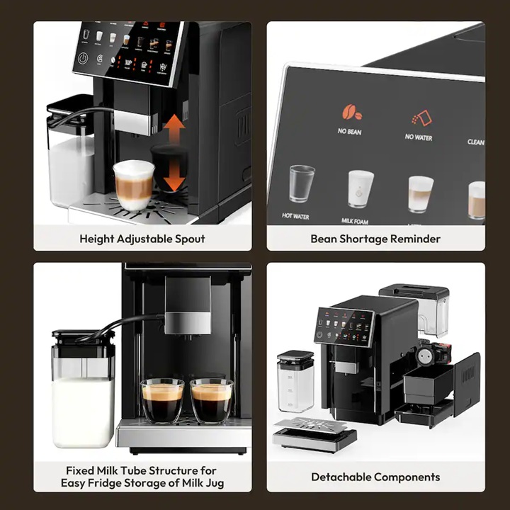 ماكينة الاسبريسو مع مطحنة من كونتي - الصورة 4