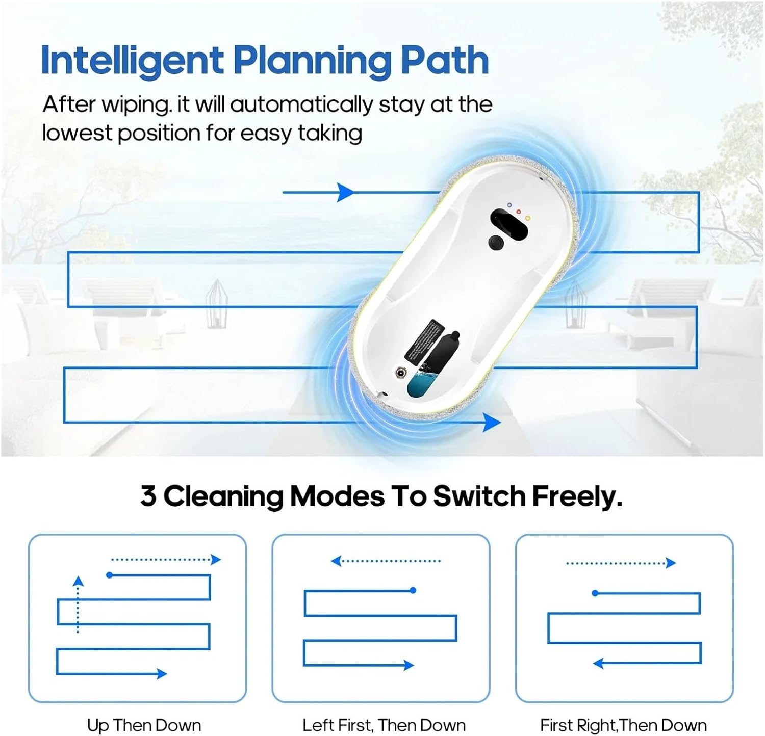 روبوت تنظيف الزجاج الذكي الكهربائي - الصورة 5
