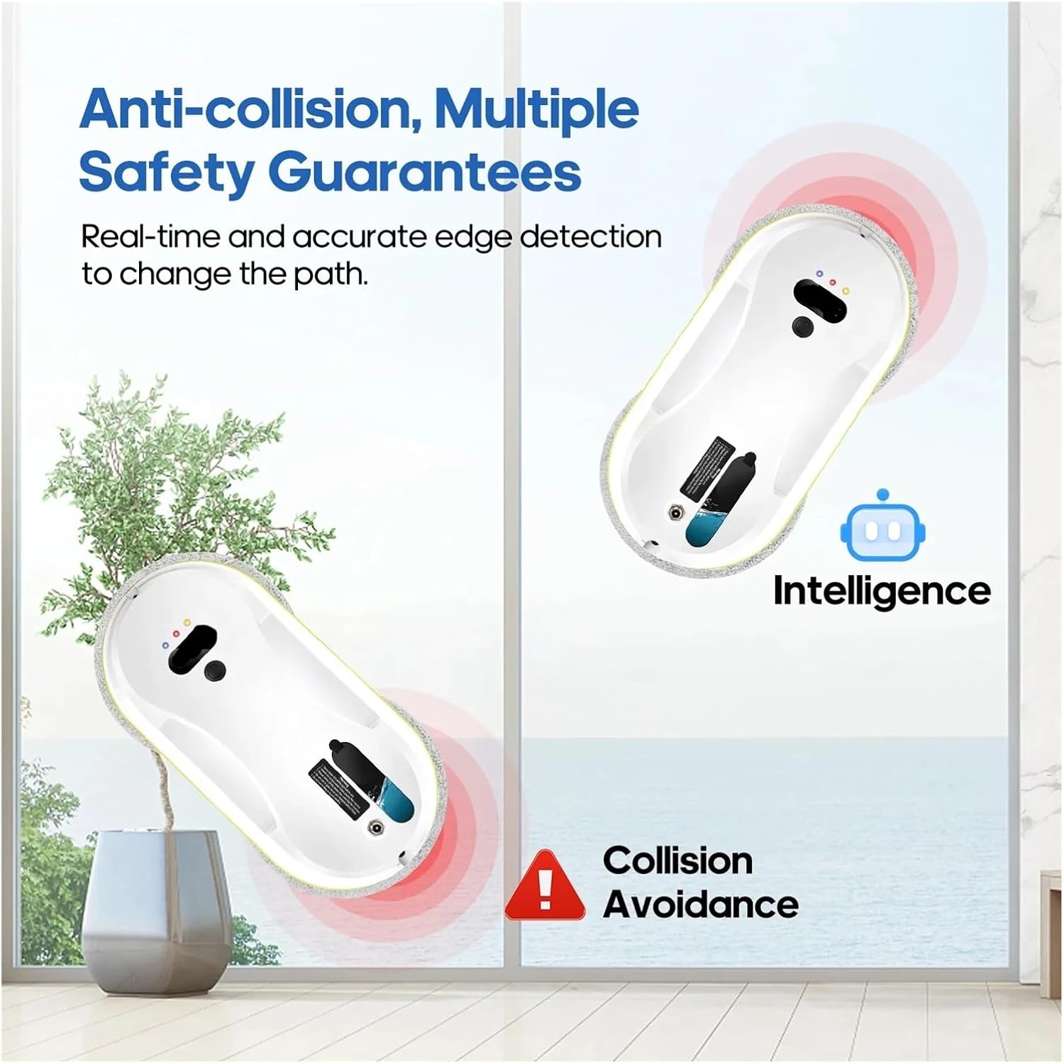 روبوت تنظيف الزجاج الذكي الكهربائي - الصورة 6