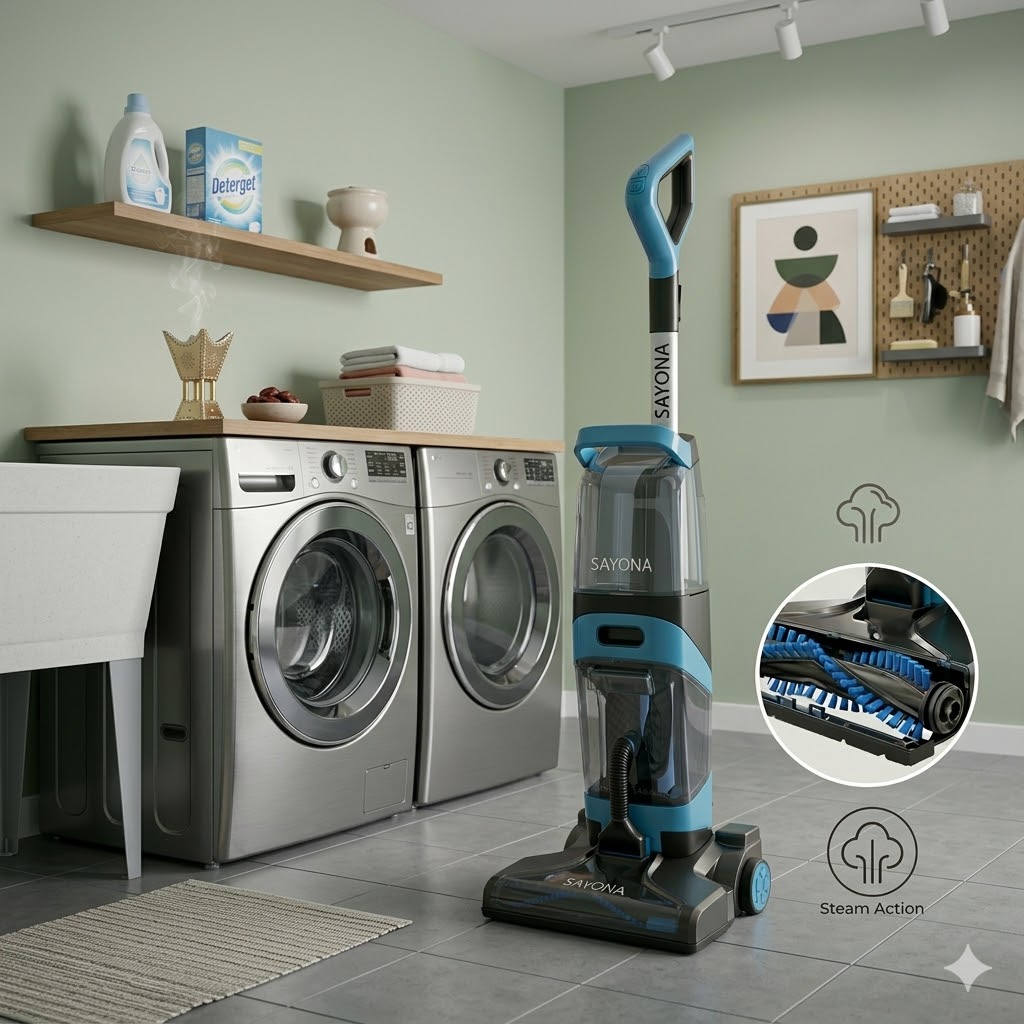 مكنسة غسيل سجاد بتصنيف برو ماكس ماركة سايونا بقوة 2200 واط - الصورة 4