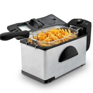 قلاية زيت كهربائية سايونا ستيل 3 لتر