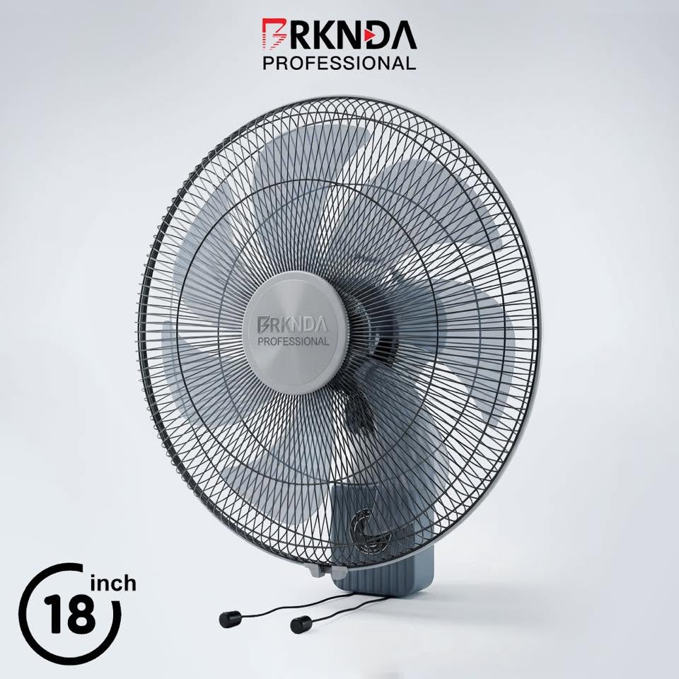 مروحة بركندة جنب حائط بدون ريموت 18 انش
