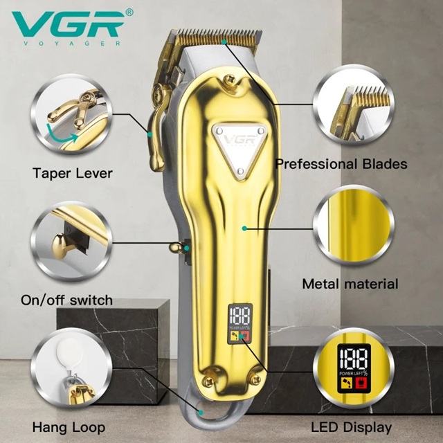 ماكينة قص الشعر الاحترافية VGR V-134 - الصورة 3