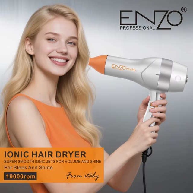 سشوار اينزو Enzoglam Ionic Hair Dryer EN-6018 - الصورة 2