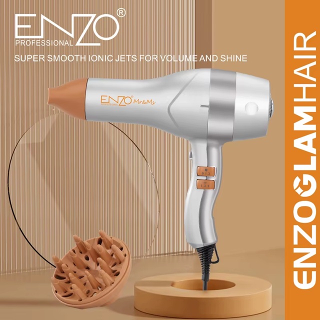 سشوار اينزو Enzoglam Ionic Hair Dryer EN-6018 - الصورة 4