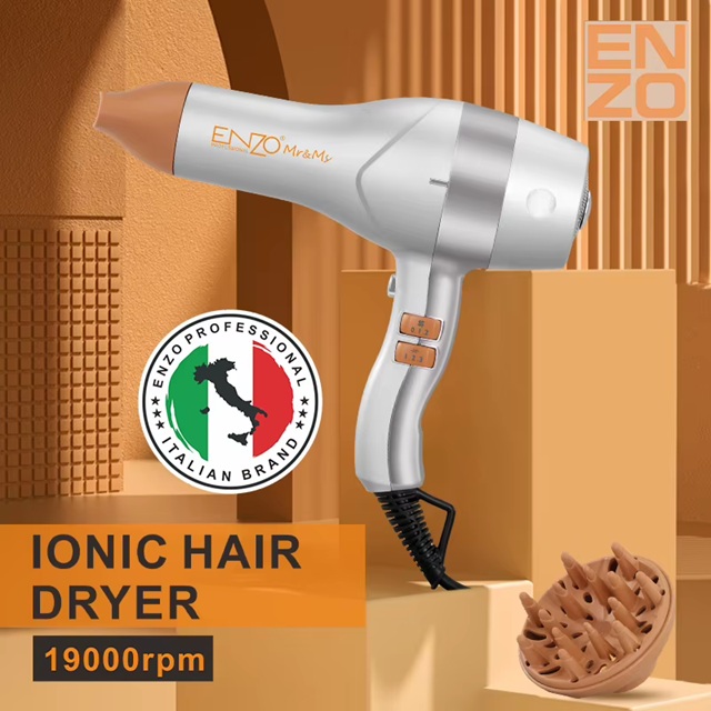 سشوار اينزو Enzoglam Ionic Hair Dryer EN-6018 - الصورة 6