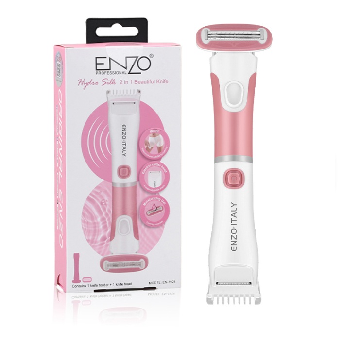 ماكينة حلاقة شحن ENZO Hydro Silk 2 in 1
