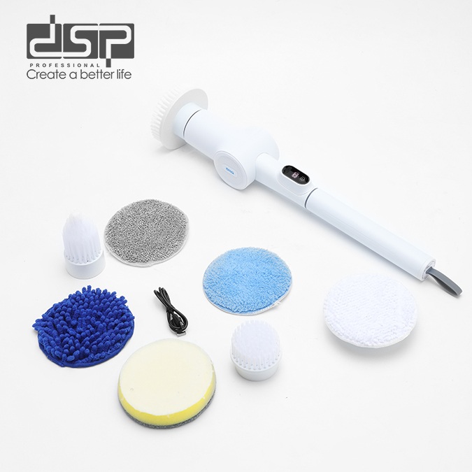 فرشاة تنظيف اللاسلكية 9 في 1 من DSP - الصورة 2