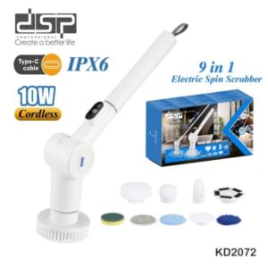 فرشاة تنظيف اللاسلكية 9 في 1 من DSP