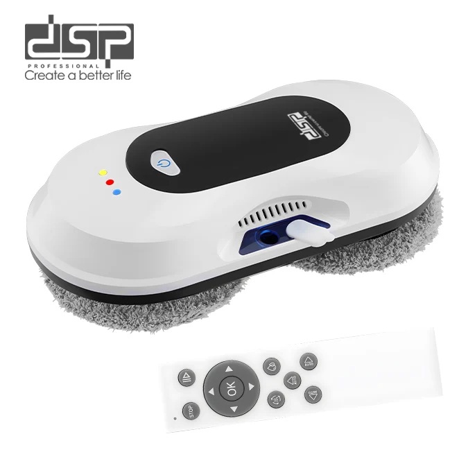 روبوت تنظيف الزجاج من DSP بقوة شفط 5600Pa