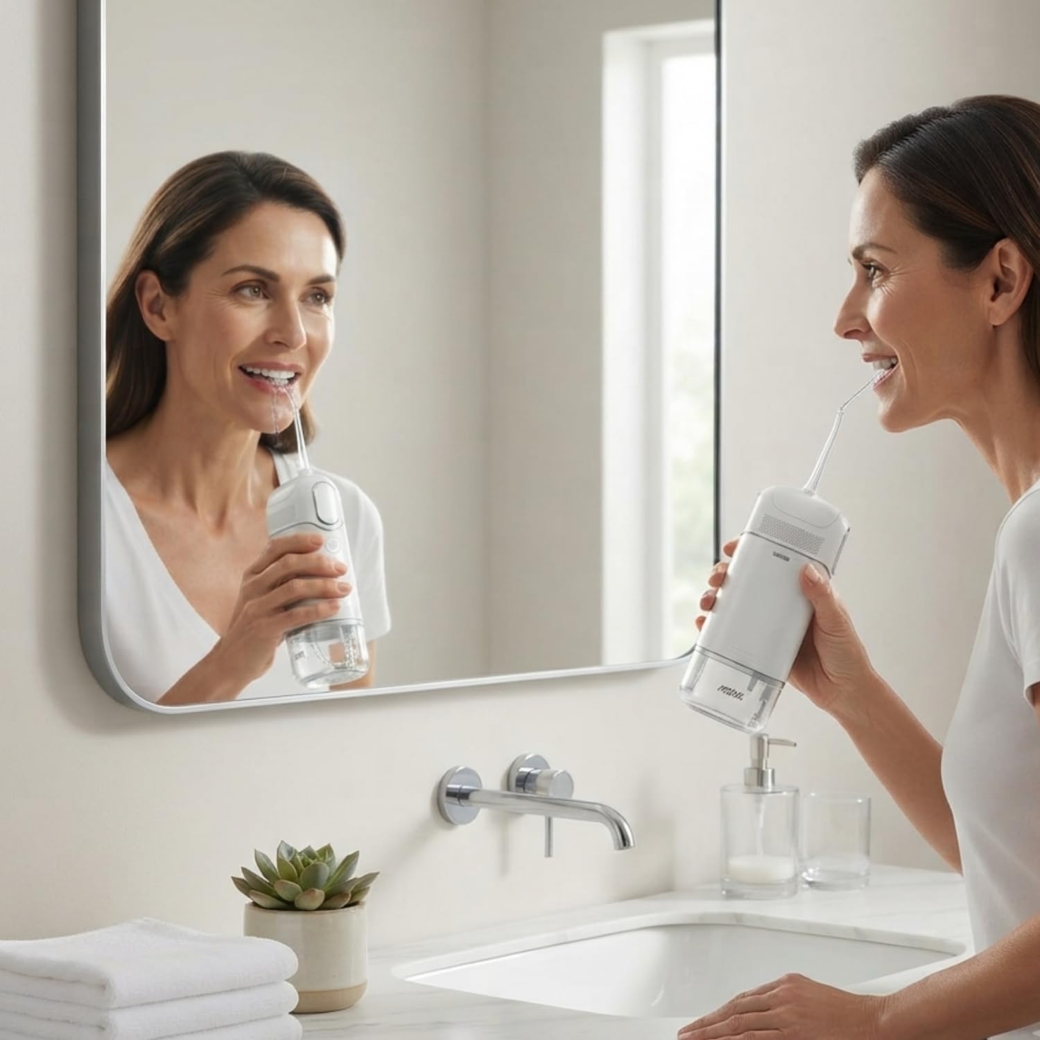 جهاز تنظيف الأسنان بالماء (Water Flosser) من MDHL - الصورة 8